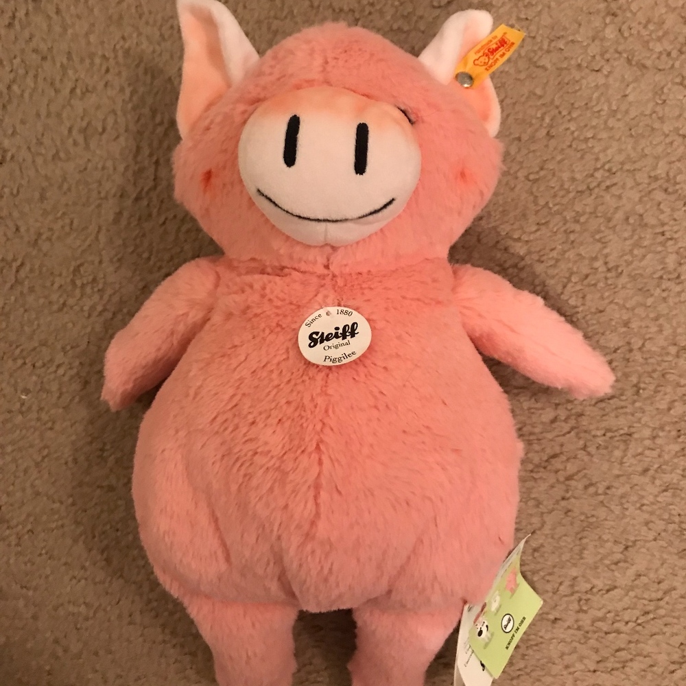 Steiff Piggilee Stuffed Animal Large
